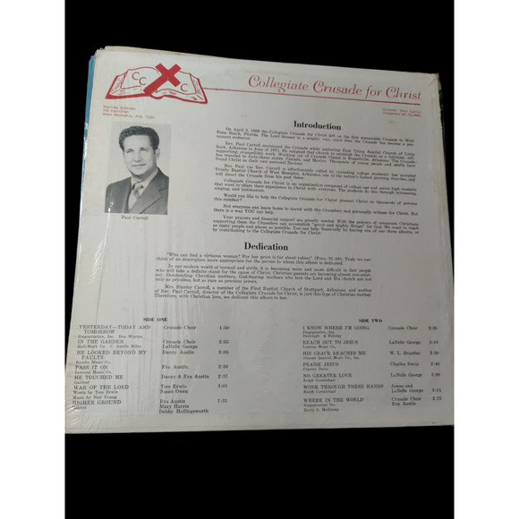 Collegiate crusade vinyl record - Picture 2 of 2